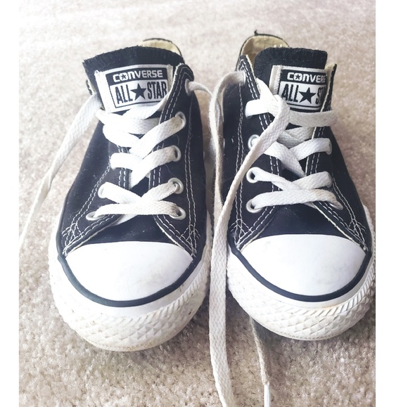 boys converse shoes black